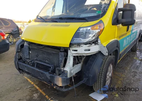 2021 Ram Promaster 3500 Cargo Van High Roof 159 Wb Ext z USA, uszkodzony, nr VIN 3C6MRVJG6ME558407